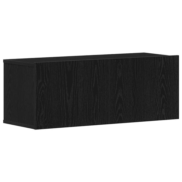 TV-Schrank Set 5-teilig Schwarz Eichenoptik