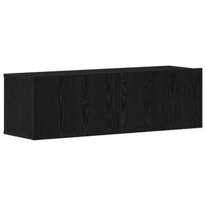 TV-Schrank Set 5-teilig Schwarz Eichenoptik