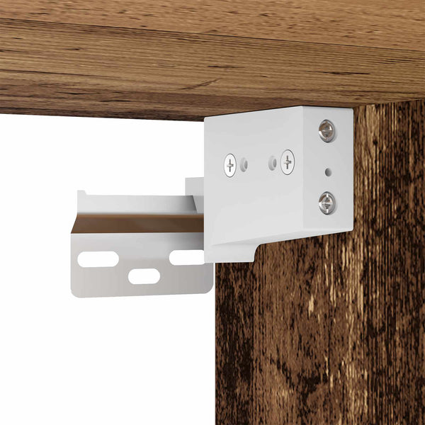 TV-Schrank Set Altholz, 10-teilig