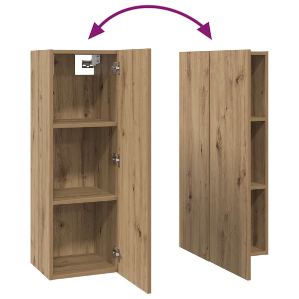 TV-Schrank Set Artisan-Eiche, 10-teilig
