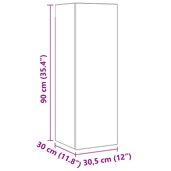 TV-Schrank Set Artisan-Eiche, 10-teilig