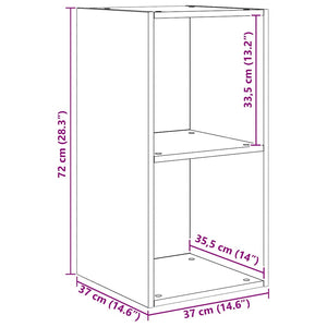 TV-Schrankset Altholz 107 cm