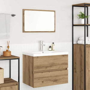 Badezimmermöbel Set 3-teilig Artisan Eiche