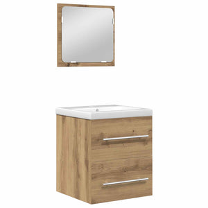 Badezimmermöbel Set Artisan Eiche 2-teilig