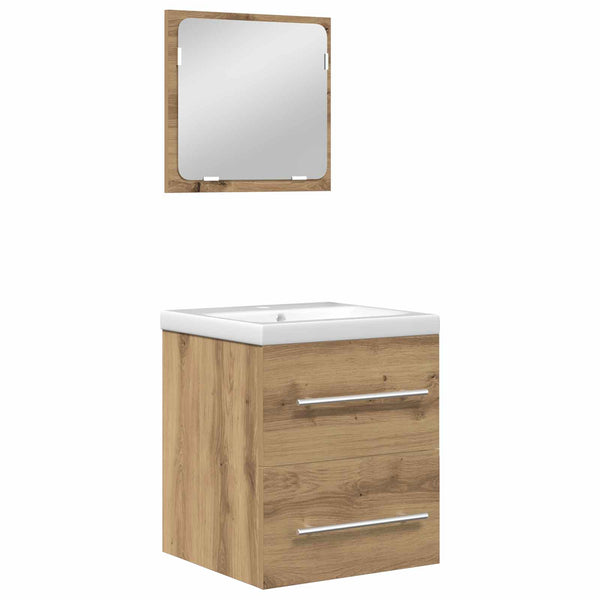 Badezimmermöbel Set Artisan Eiche 2-teilig