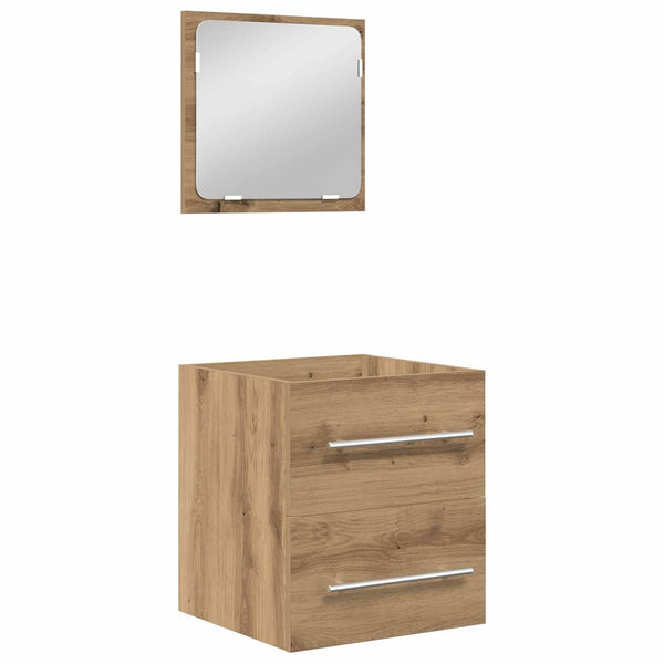 Badezimmermöbel Set Artisan Eiche 2-teilig