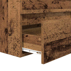 Badezimmermöbel Set Holzoptik mit Spiegel