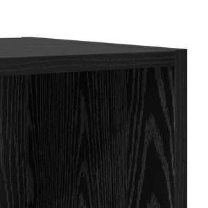TV-Schrankset, Schwarz Eichen-Optik, 2-teilig