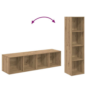 TV-Schrank Set Artisan-Eiche, 2-teilig