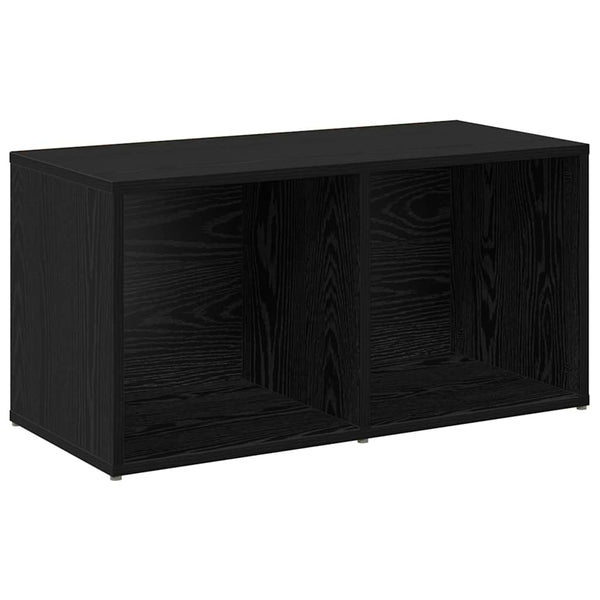 TV-Schrank Set 4-teilig Schwarz Eichen-Optik