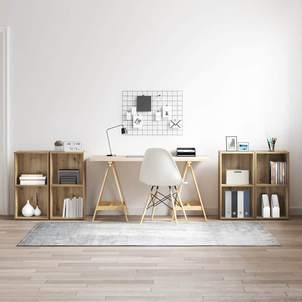 TV-Schrank Set 4-teilig Artisan Eiche