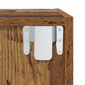 TV-Schrankset Braun Holzwerkstoff