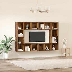 Braun TV-Schrank Set, 4-teilig