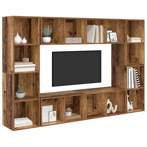 Braun TV-Schrank Set, 4-teilig