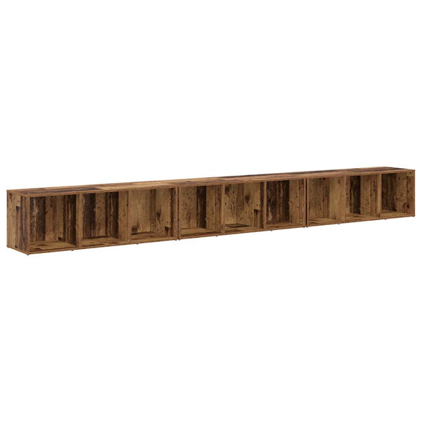 TV-Schrank Set 3-teilig Altholz