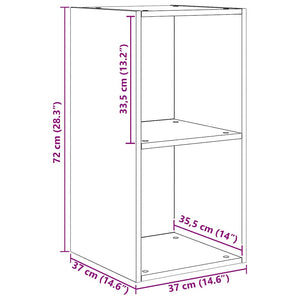 TV-Schrank Set Artisan-Eiche 2-teilig