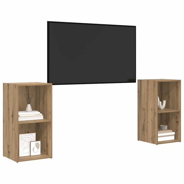 TV-Schrank Set Artisan-Eiche 2-teilig