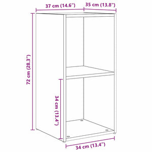TV-Schrank Set Artisan-Eiche 2-teilig