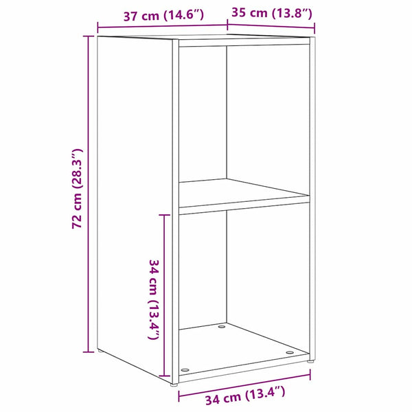 TV-Schrank Set Artisan-Eiche 2-teilig
