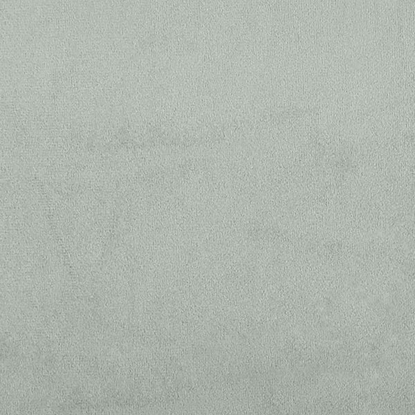 Eckbettgestell Hellgrau Samt 90x190 cm
