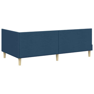 Eckbettgestell Blau 90x200 cm