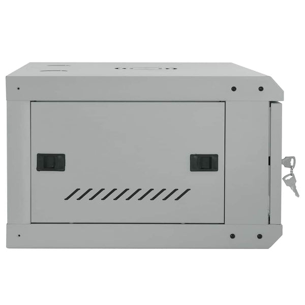 Netzwerkschrank Stahl Grau 60x45x28cm