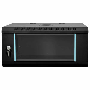 Netzwerkschrank Schwarz 60x35x28cm