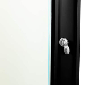 Netzwerkschrank mit Speicher Schwarz 60x60x35cm