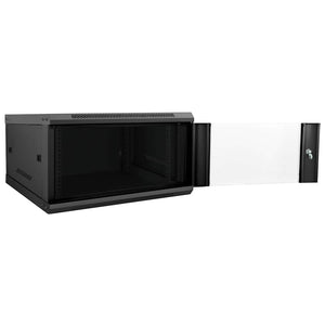 Netzwerkschrank mit Speicher Schwarz 60x60x35cm