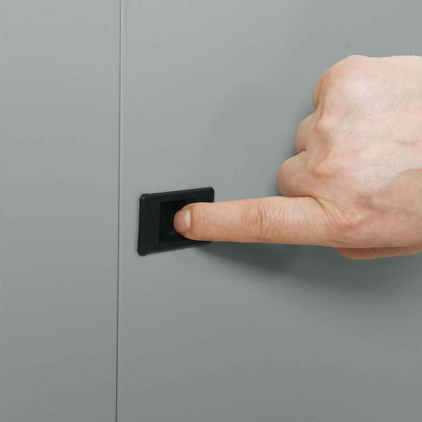 Netzwerkschrank Grau 60x60x35 cm