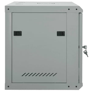 Netzwerkschrank mit Speicher Grau 60x45x50cm