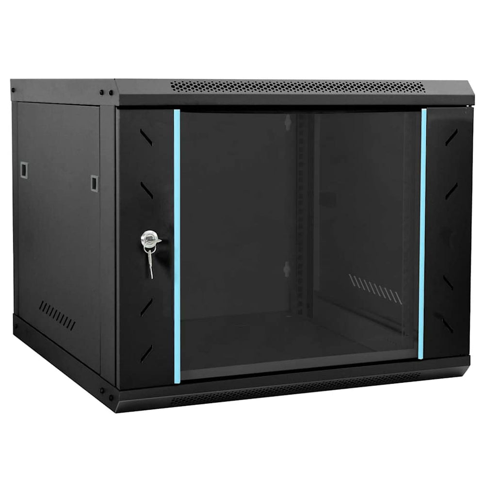 Netzwerkschrank Schwarz 60x60x50cm