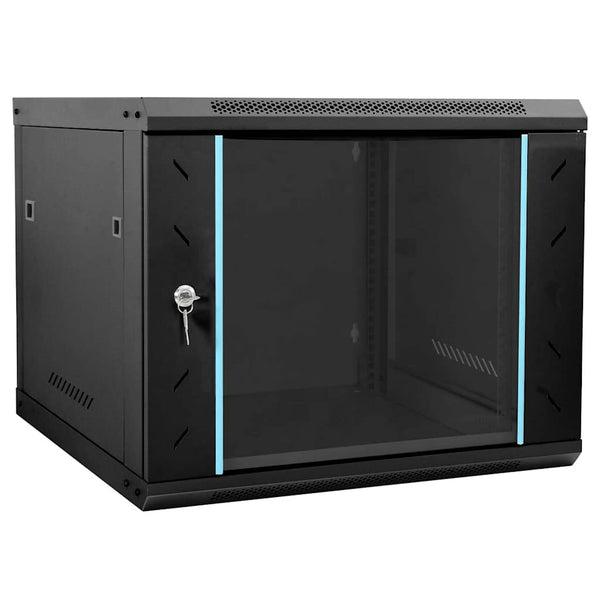 Netzwerkschrank Schwarz 60x60x50cm