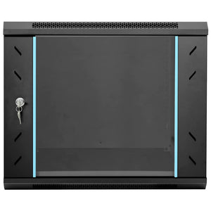 Netzwerkschrank Schwarz 60x60x50cm