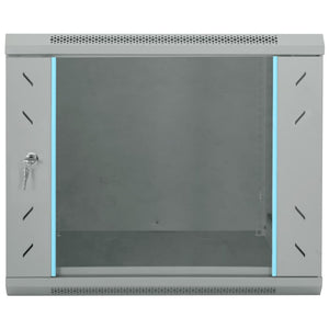 Netzwerkschrank Stahl Grau 60x60x50cm