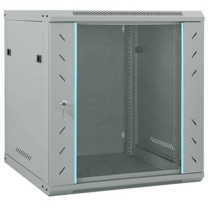 Netzwerkschrank Grau 60x60x65cm Stahl