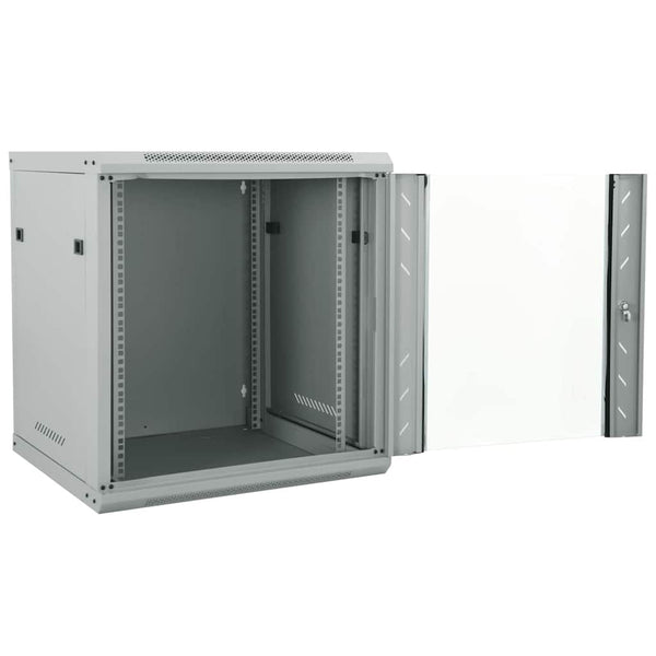 Netzwerkschrank Grau 60x60x65cm Stahl
