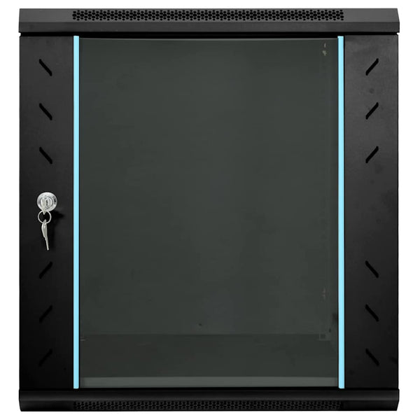 Netzwerkschrank Schwarz 60x45x65cm