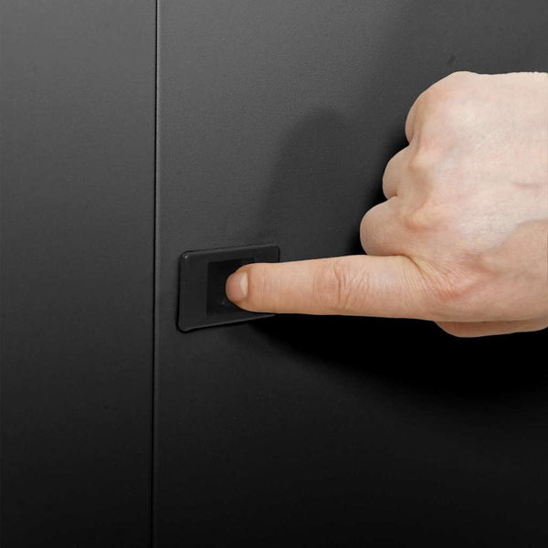Netzwerkschrank Schwarz 60x45x65cm