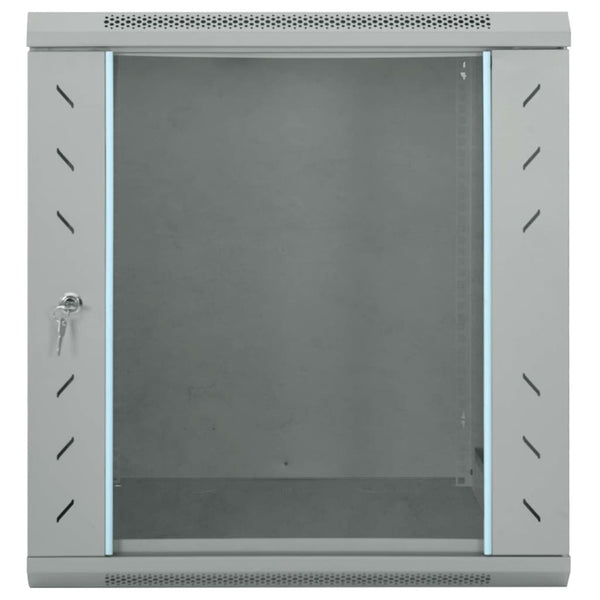 Netzwerkschrank Grau 60x45x65cm Stahl
