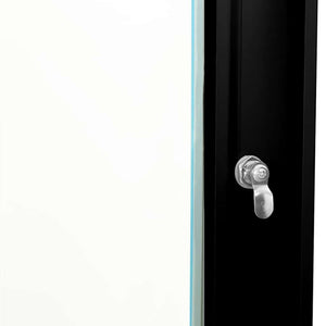 Netzwerkschrank mit Speicher Schwarz 53x45x21 cm