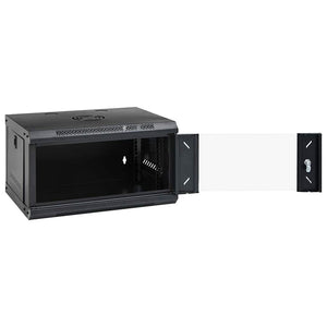 Netzwerkschrank mit Speicher Schwarz 53x45x30cm
