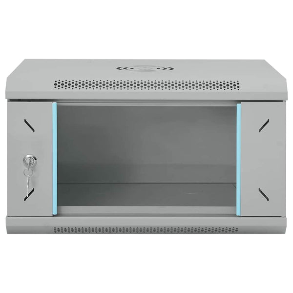 Netzwerkschrank Grau 53x45x30cm Stahl