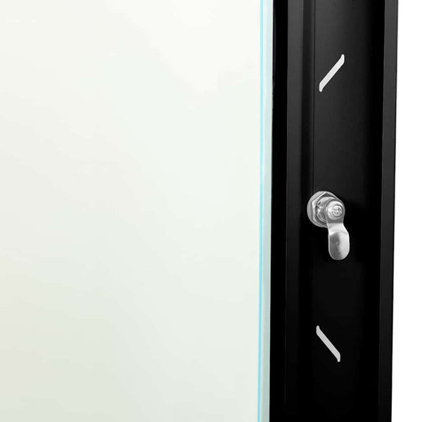Netzwerkschrank mit Speicher Schwarz 60cm