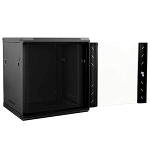 Netzwerkschrank mit Speicher Schwarz 60cm