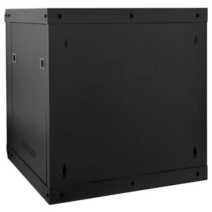Netzwerkschrank mit Speicher Schwarz 60cm