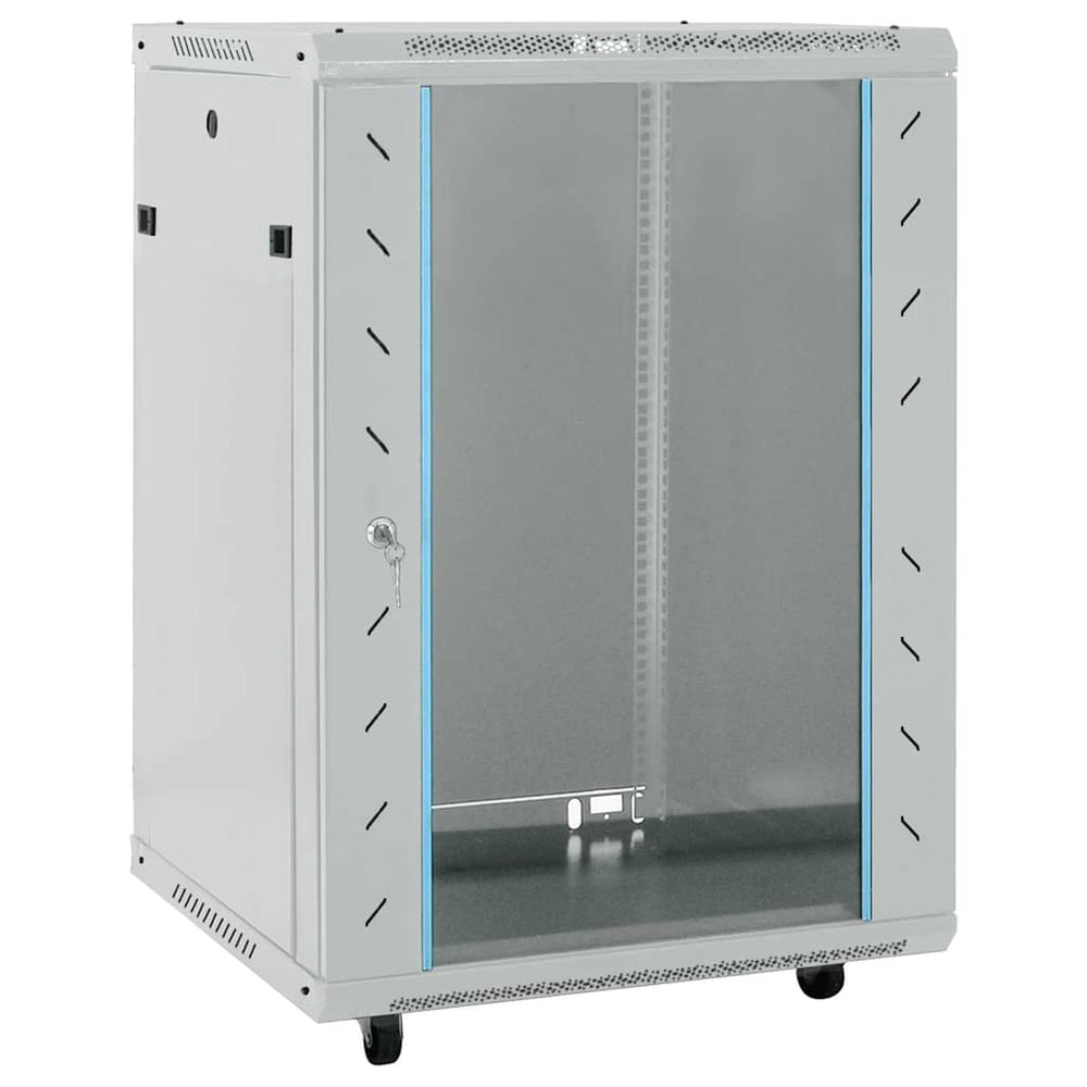 Netzwerkschrank Grau 60x60x80 cm