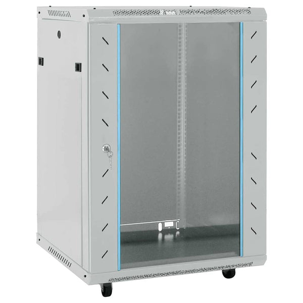 Netzwerkschrank Grau 60x60x80 cm