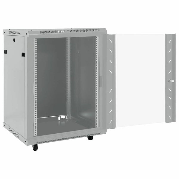 Netzwerkschrank Grau 60x60x80 cm