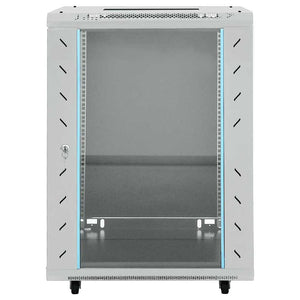 Netzwerkschrank Grau 60x60x80 cm